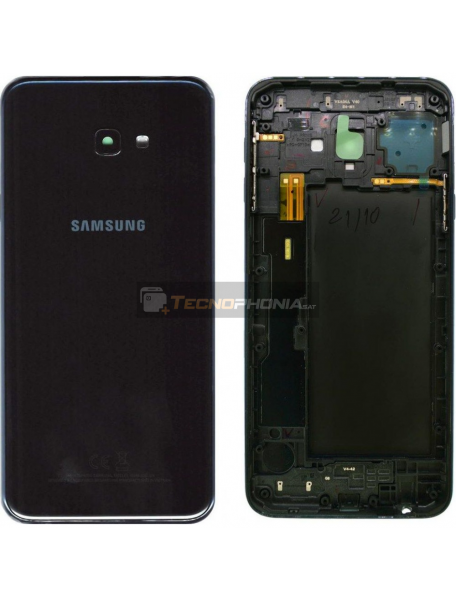 Carcasa trasera Samsung Galaxy J4 Plus J415 negra