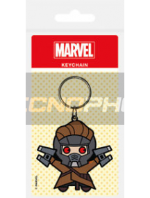 Llavero de goma Marvel Los Guardianes de la Galaxia - Kawaii Star Lord