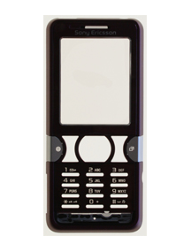 carcasa frontal Sony Ericsson K550i lila