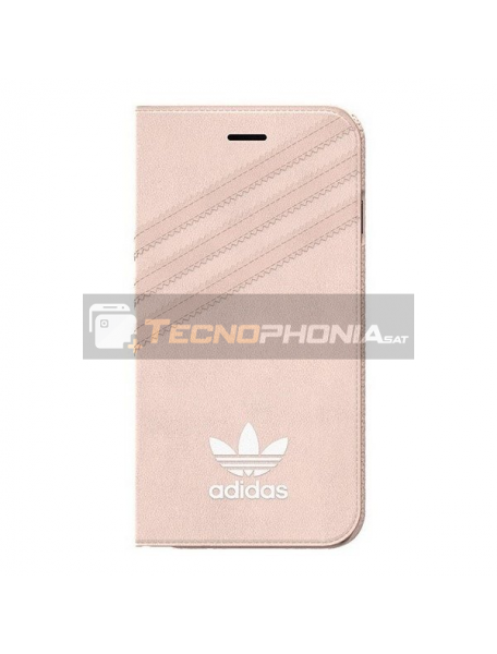 Funda Libro TPU Adidas BI8053 iPhone 7 - 8 rosa