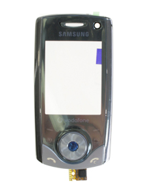 Carcasa frontal Samsung U700 plata vodafone