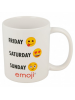 Taza cerámica 325ML Emoji Week 8412497468256