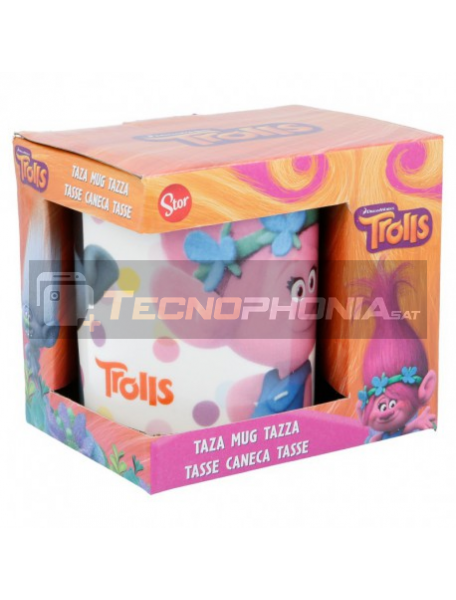 Taza cerámica 325ML Trolls - Dots 8412497947157