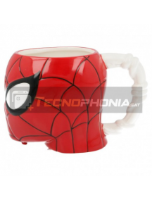 Taza cerámica 3D 410ML Spider-man cabeza 8412497909865