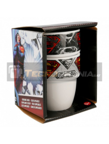 Set cerámico de dos tazas en caja regalo Superman 8412497014996