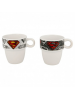 Set cerámico de dos tazas en caja regalo Superman 8412497014996