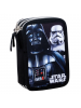 Estuche Star Wars Flash triple cremallera