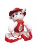 Mochila peluche Patrulla Canina Paw Patrol Marshall 38cm