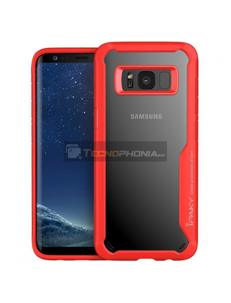 Funda TPU Frame iPaky Samsung Galaxy S9 G960 roja