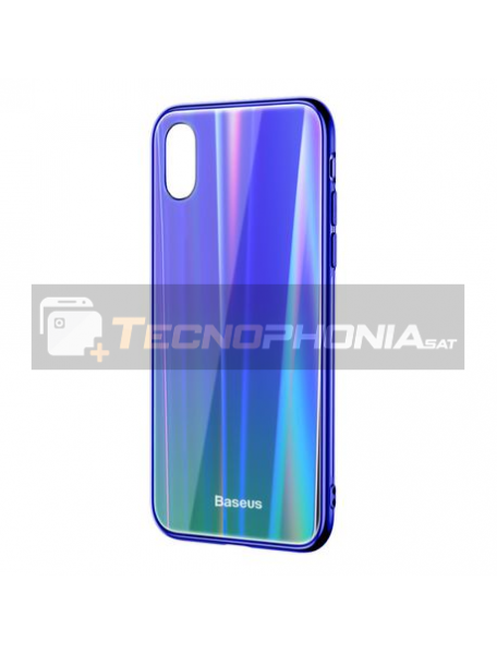 Funda Baseus Laser iPhone X - XS verde