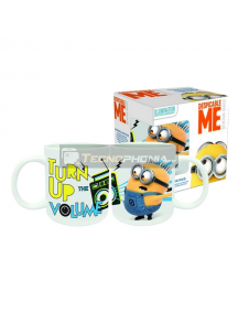 Taza cerámica 32ML Minions - Turn up the volume 6950687214891