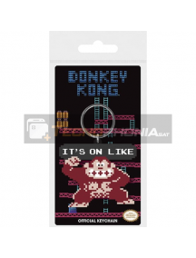 Llavero de goma Nintendo Donkey Kong it's on like