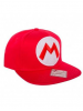 Gorra Nintendo - logo Mario roja