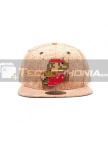 Gorra Nintendo - Mario Bros Pixel logo