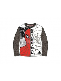 Camiseta manga larga niño Spiderman cara - tela de araña T.140 10 años