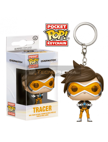 Llavero Funko Pocket POP Overwatch Tracer