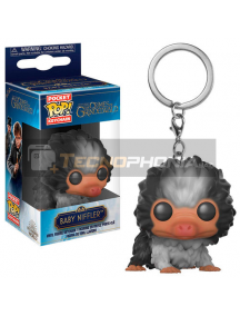 Llavero Pocket POP! Fantastic Beasts 2 The Crimes of Grindelwald Baby Niffler Black White