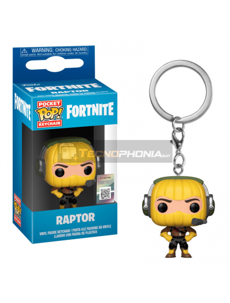 Llavero Funko Pocket POP! Fortnite Raptor