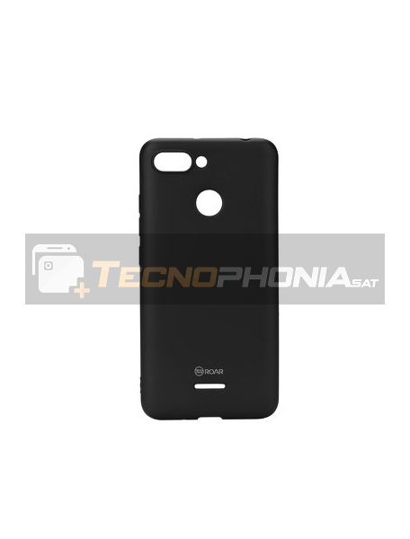 Funda TPU Roar Colorful Xiaomi Redmi 6 negra