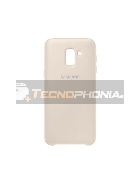 Funda TPU Samsung EF-PJ600CFE Galaxy J6 2018 J600 dorada