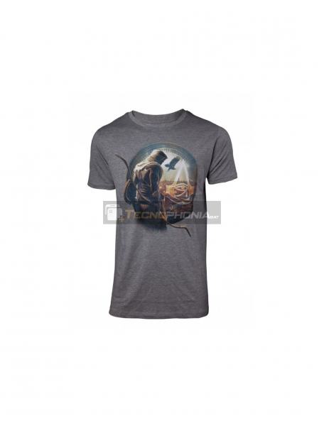 Camiseta Assassin's Creed gris Talla S