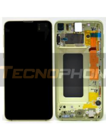 Display Samsung Galaxy S10E G970 amarillo