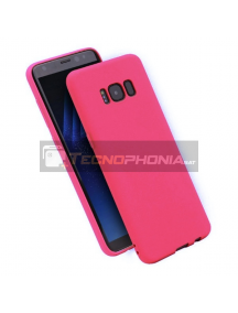 Funda TPU Soft Samsung Galaxy A20E A202 fucsia