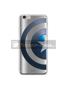 Funda TPU Luxury Marvel 006 Capitán América iPhone X - XS