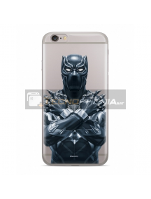 Funda TPU Marvel 012 - Black Panther iPhone 6 - 6s - 7 - 8