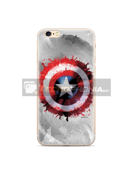 Funda TPU Marvel - Capitán América 019 Samsung Galaxy A50 A505