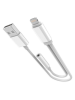 Adaptador de audio lightning iPhone 6 - 7 a mini jack 3.5 mm + USB 