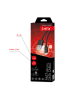 Cable USB iPhone Lightning ATX 200cm negro