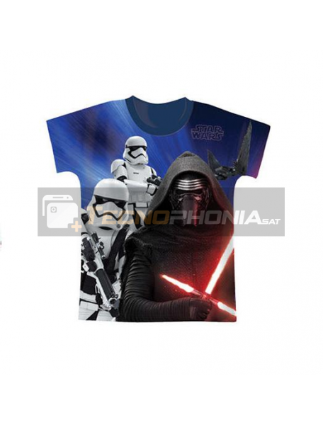 Camiseta niño manga corta Star Wars - Kylo Ren Talla 4