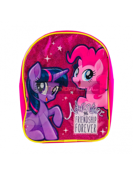 Mochila My Little Pony glitter 25cm