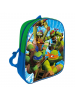 Mochila Tortugas Ninja azul - verde