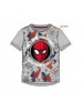 Camiseta niño manga corta Spiderman - cara gris 4 años 104cm
