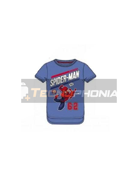Camiseta niño manga corta Spiderman - 62 10 años 140cm