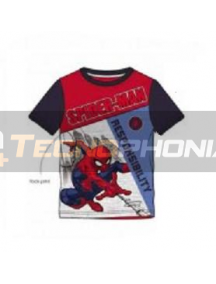 Camiseta niño manga corta Spiderman - Responsability 8 años - 128cm