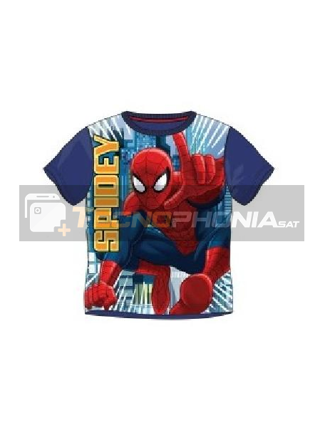 Camiseta niño manga corta Spiderman - Spidey 6 años