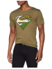 Camiseta adulto manga corta Superman verde Talla XL