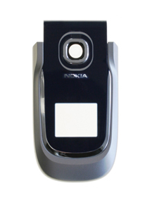 Carcasa frontal Nokia 2760 plata - azul
