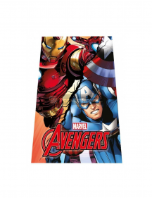 Manta polar Los Vengadores - Ironman y Capitán América