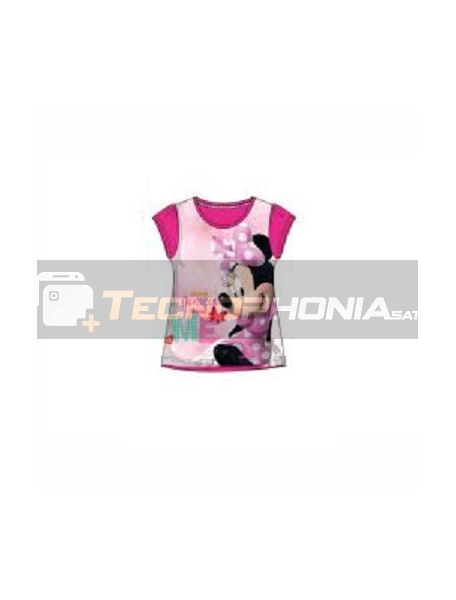 Camiseta niña manga corta Minnie - Me Talla 4