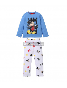 Pijama manga larga niño Mickey Mouse - MM 5 años 110cm