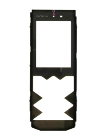 Carcasa frontal Nokia 7900 negra - lila