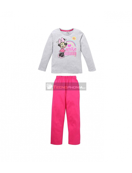 Pijama manga larga niña Minnie Mouse - Smile 2 años 92cm