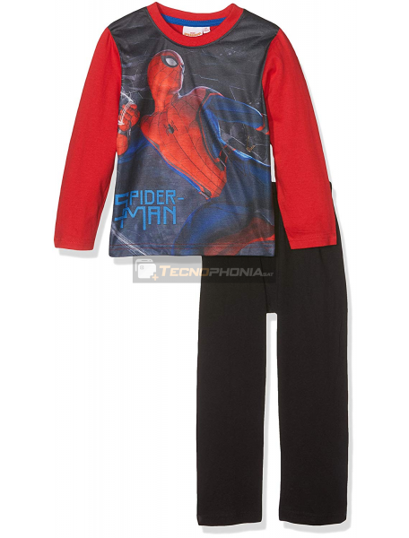 Pijama manga larga niño Spiderman - salto 6 años 116cm