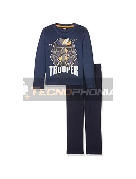 Pijama manga larga niño Star Wars - Trooper 6 años 116cm