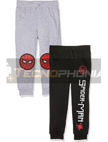 Pantalon chandal niño Spiderman GRIS 6 años 116cm