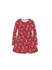 Vestido niña manga larga Minnie Mouse rojo 6 años